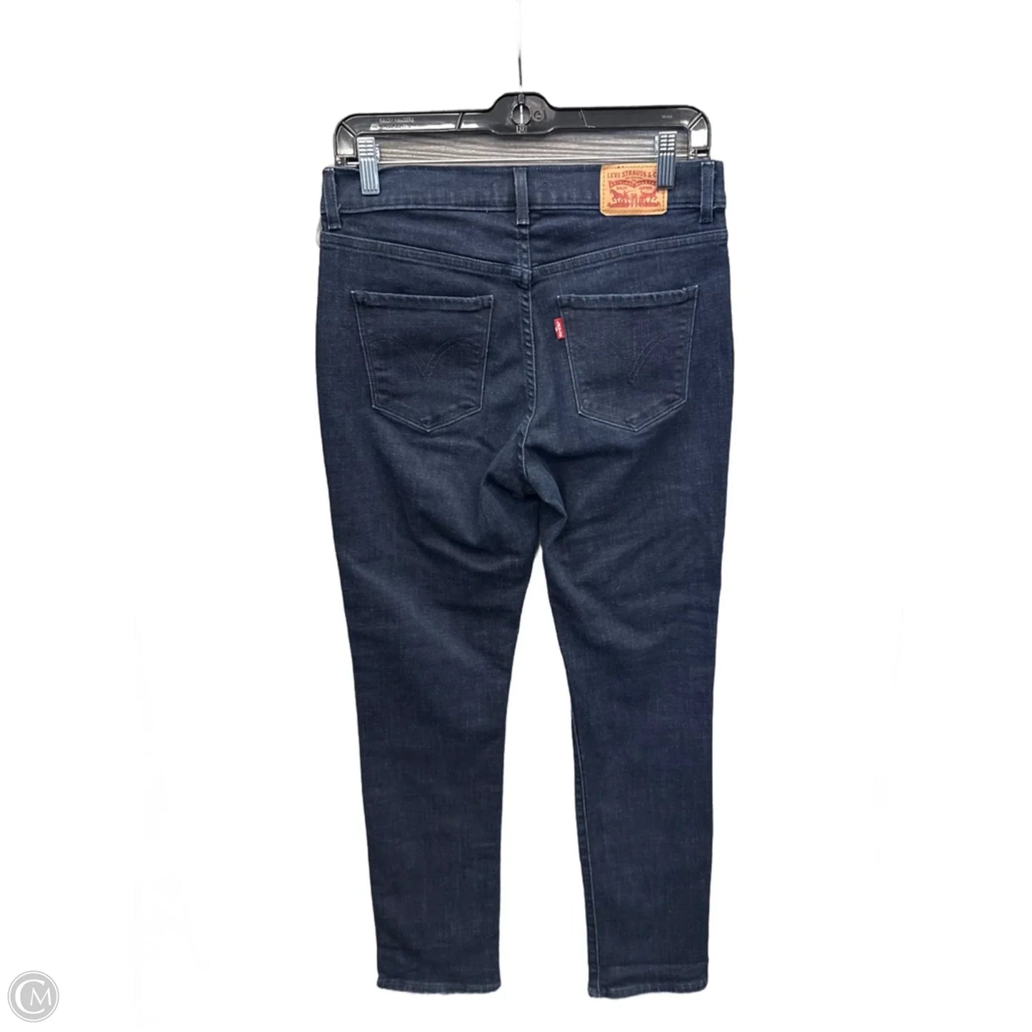 Jeans Straight By Levis In Blue Denim, Size: 6