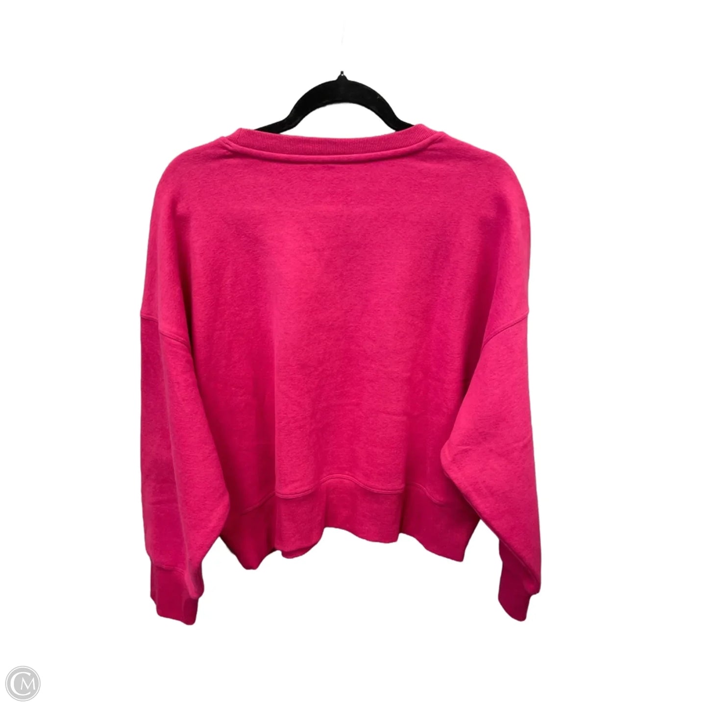 Athletic Sweatshirt Crewneck By Dkny In Pink, Size: S