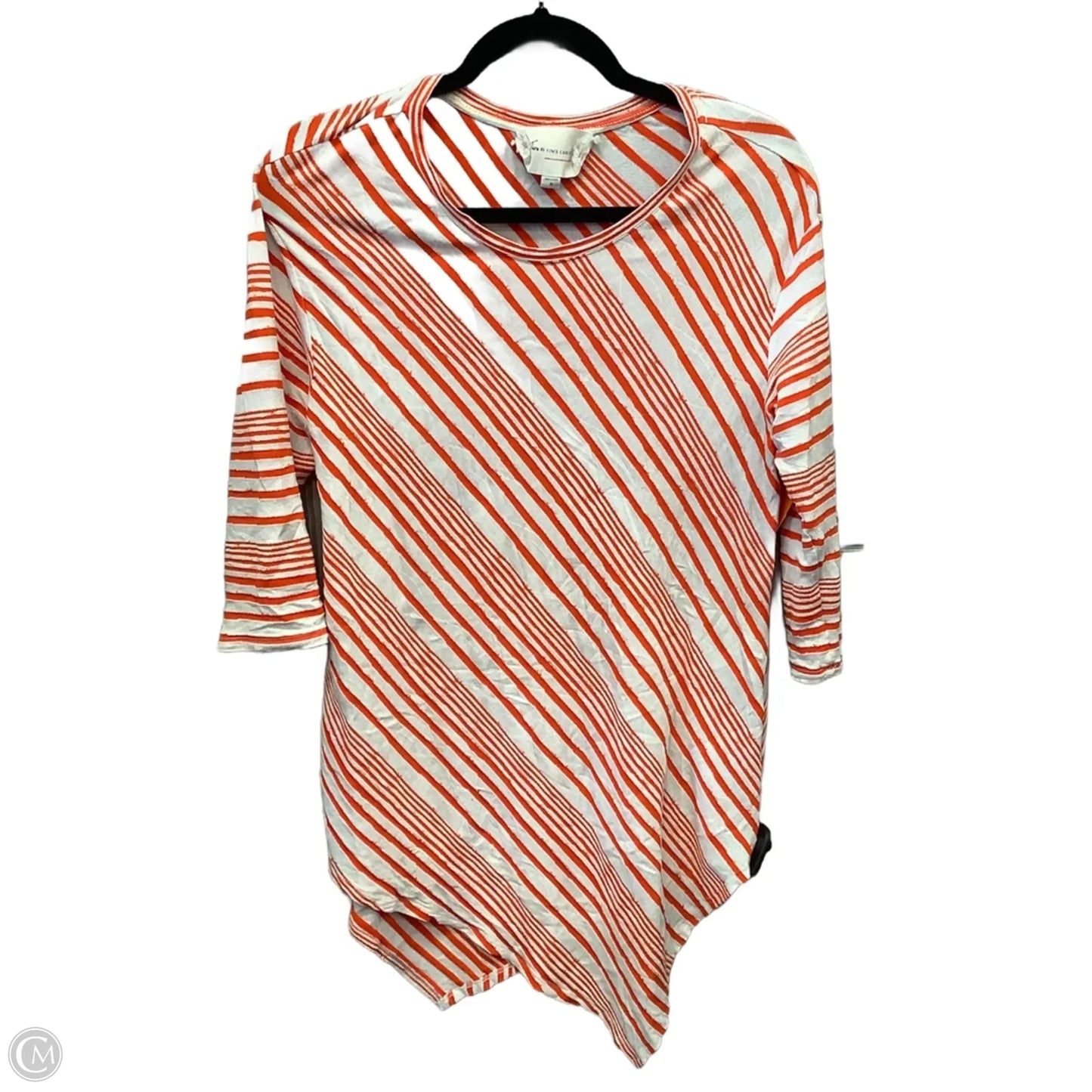 Top Long Sleeve By Two By Vince Camuto In Striped Pattern, Size: M