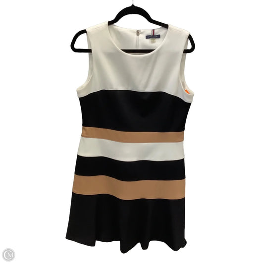 Dress Party Midi By Tommy Hilfiger In Multi-colored, Size: L