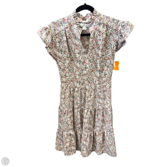 Dress Casual Midi By Monteau In Floral Print, Size: S