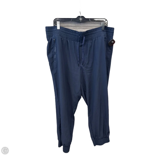 Athletic Pants By Danskin In Navy, Size: Xl