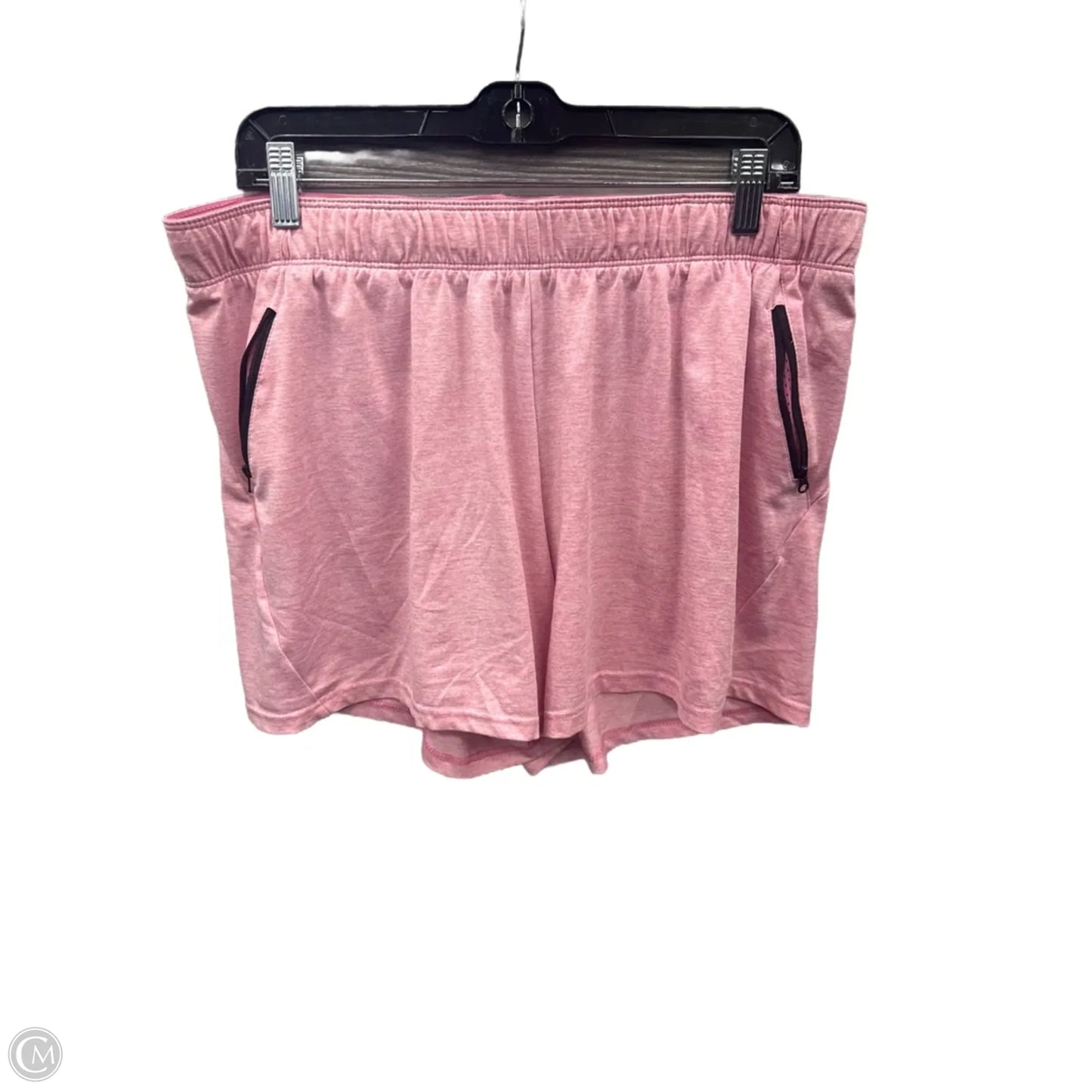 Athletic Shorts By Clothes Mentor In Pink, Size: Xl