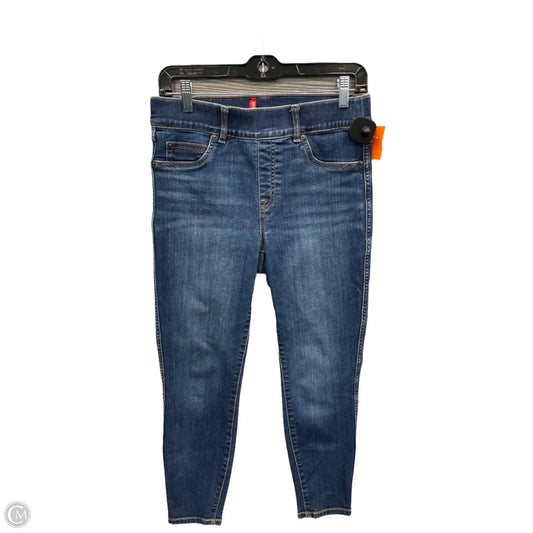 Jeans Skinny By Spanx In Blue Denim, Size: 8