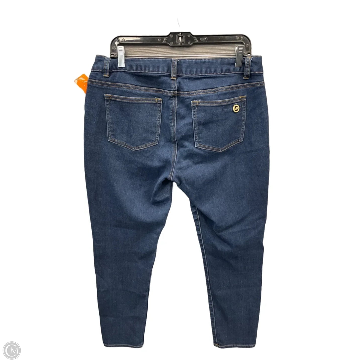 Jeans Skinny By Michael By Michael Kors In Blue Denim, Size: 10