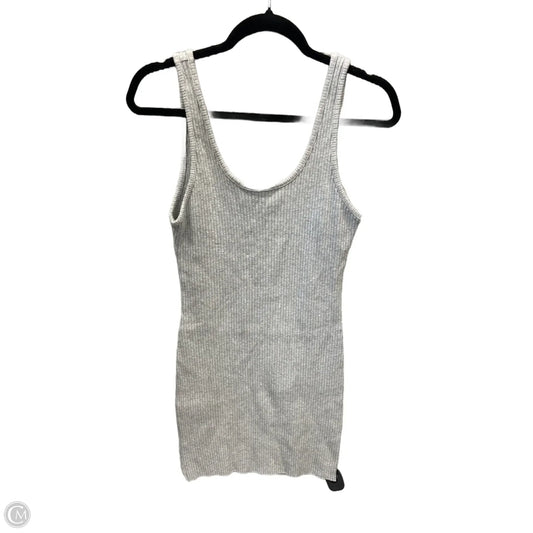 Dress Casual Short By Calvin Klein In Grey, Size: M