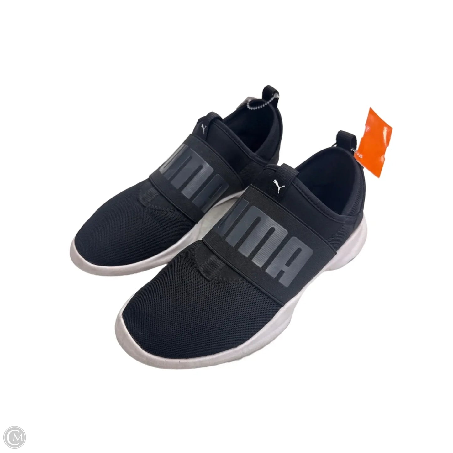 Shoes Athletic By Puma In Black & White, Size: 6.5