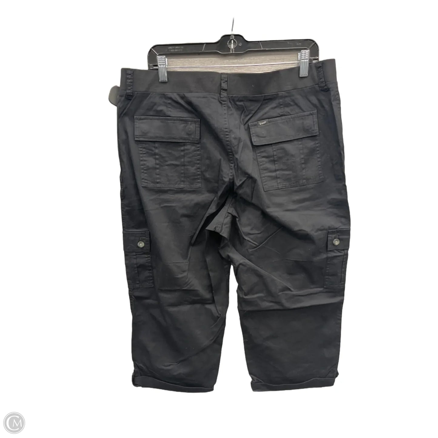 Capris by Lee in Black, Size 16