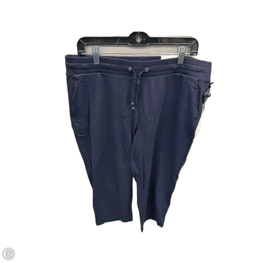 Capris By Croft And Barrow In Blue, Size: 12