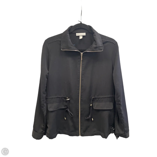 Top Long Sleeve By Dana Buchman In Black, Size: S