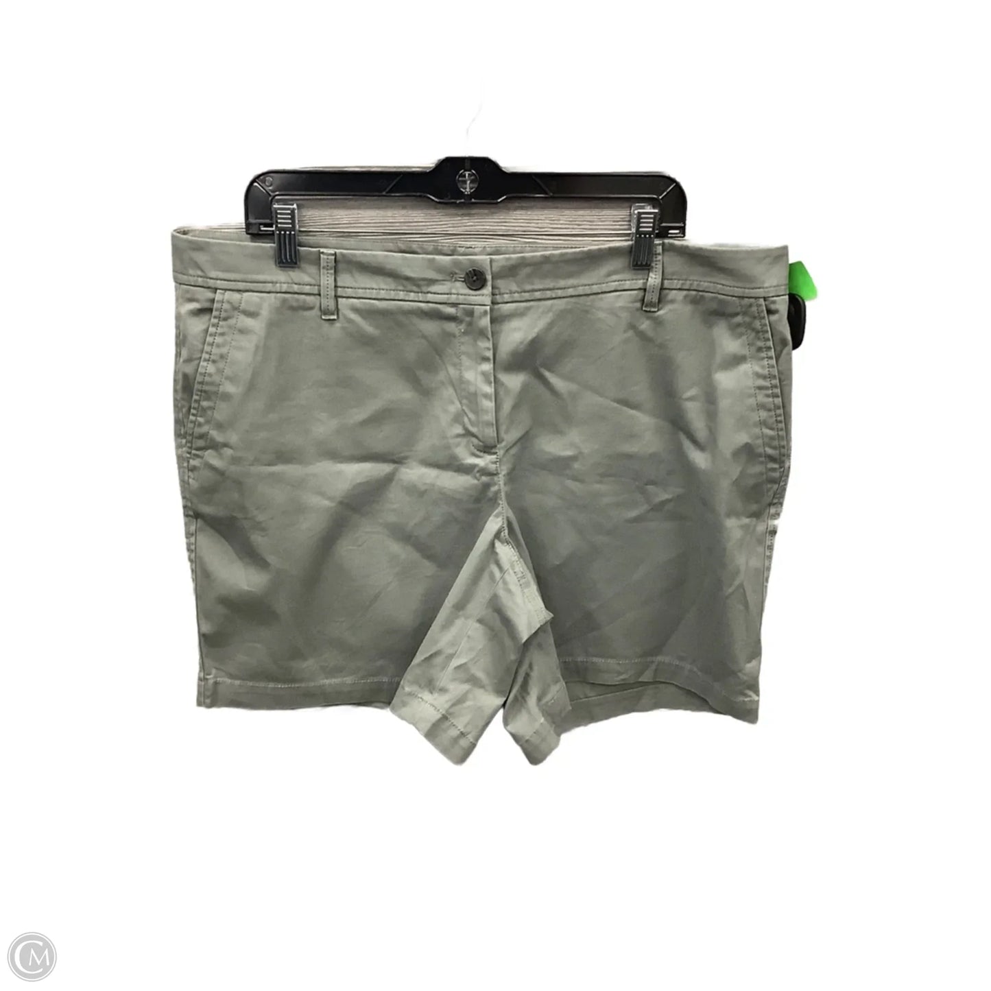 Shorts By Talbots In Green, Size: 14