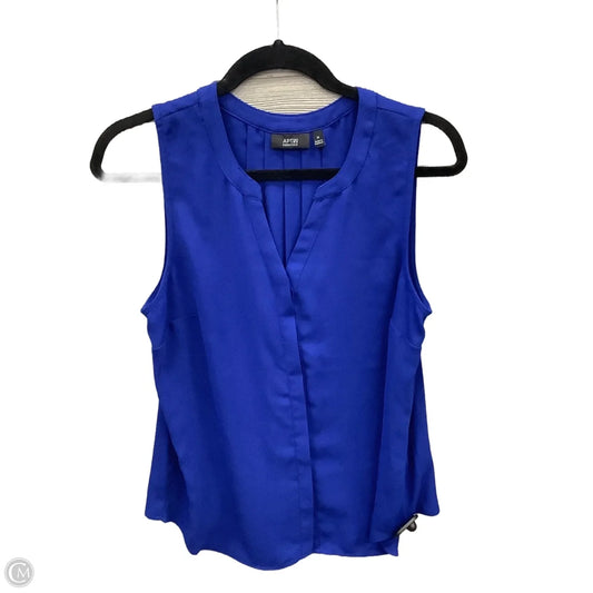 Top Sleeveless By Apt 9 In Blue, Size: M