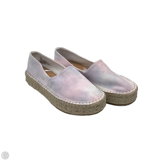 Shoes Flats By Splendid In Tie Dye Print, Size: 8.5