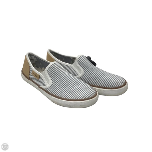 Shoes Flats By Tommy Bahama In Striped Pattern, Size: 8.5