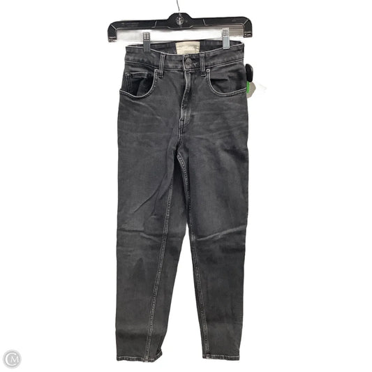 Jeans Skinny By Everlane In Black Denim, Size: 0