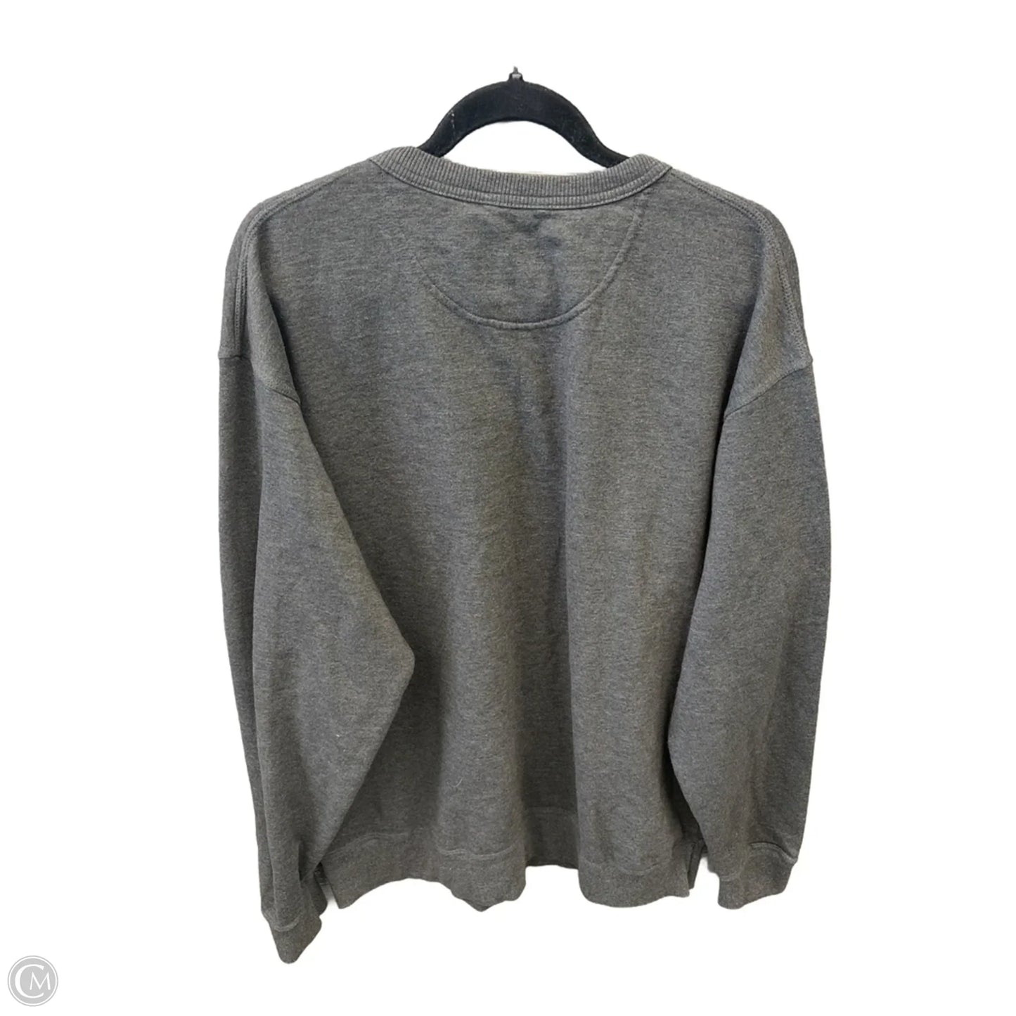 Athletic Sweatshirt Crewneck By Champion In Grey, Size: Xl