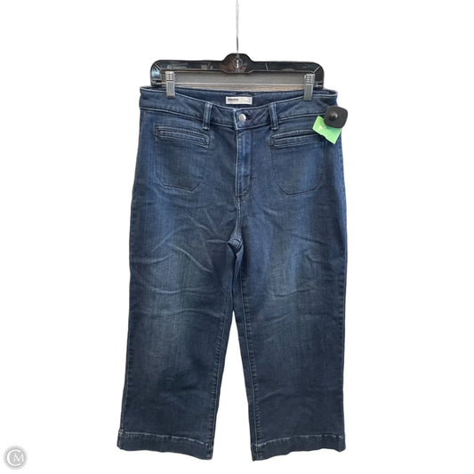 Jeans Flared By Sonoma In Blue Denim, Size: 12