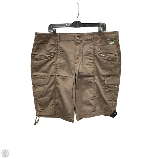 Shorts By Style And Company In Brown, Size: 18