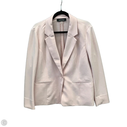 Blazer By Kasper In Pink, Size: L