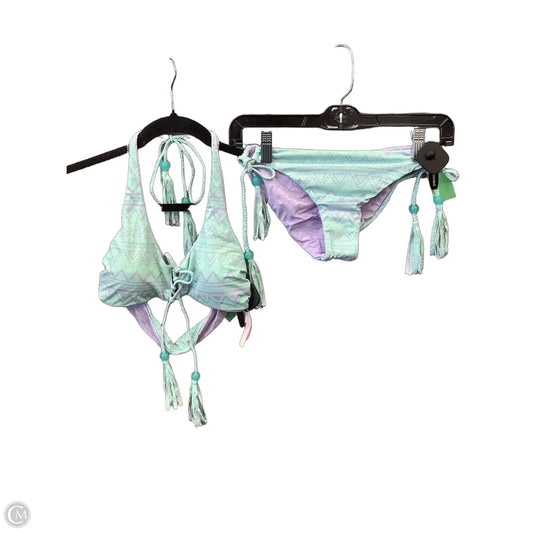 Swimsuit 2pc By Victorias Secret In Blue & Purple, Size: M