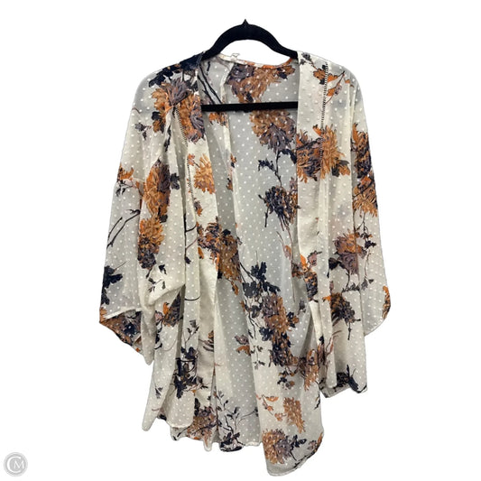 Kimono By Maurices In Cream, Size: Osfm