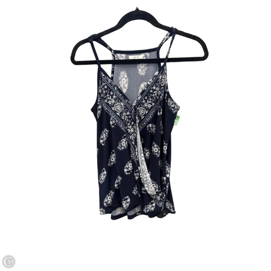Top Sleeveless By Maurices In Blue, Size: M