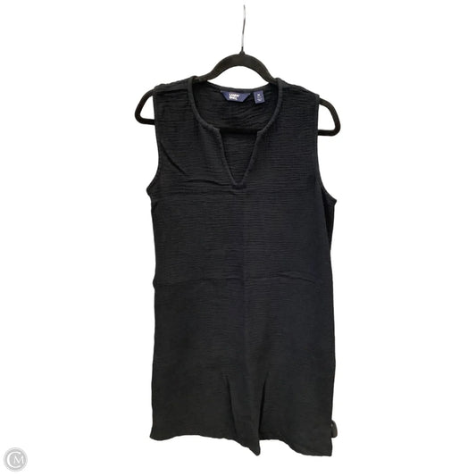 Dress Casual Midi By Lands End In Black, Size: M