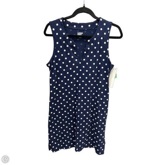 Dress Casual Midi By Lands End In Polkadot Pattern, Size: Sp
