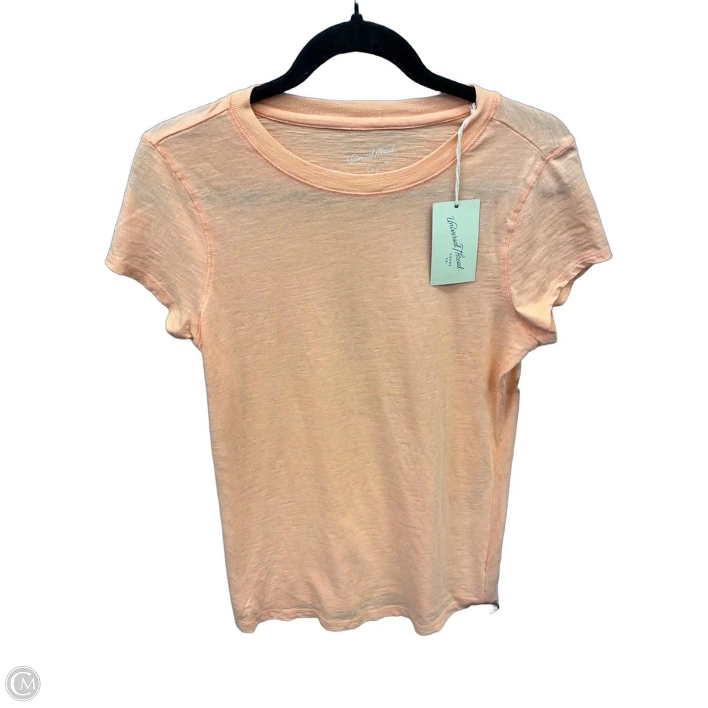 Top Short Sleeve By Universal Thread In Orange, Size: S