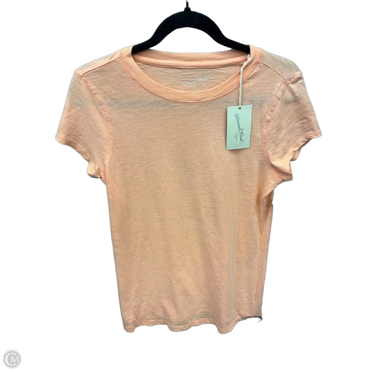Top Short Sleeve By Universal Thread In Orange, Size: S