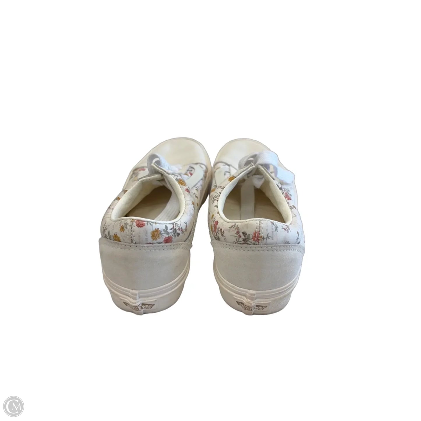 Shoes Sneakers By Vans In White, Size: 7.5