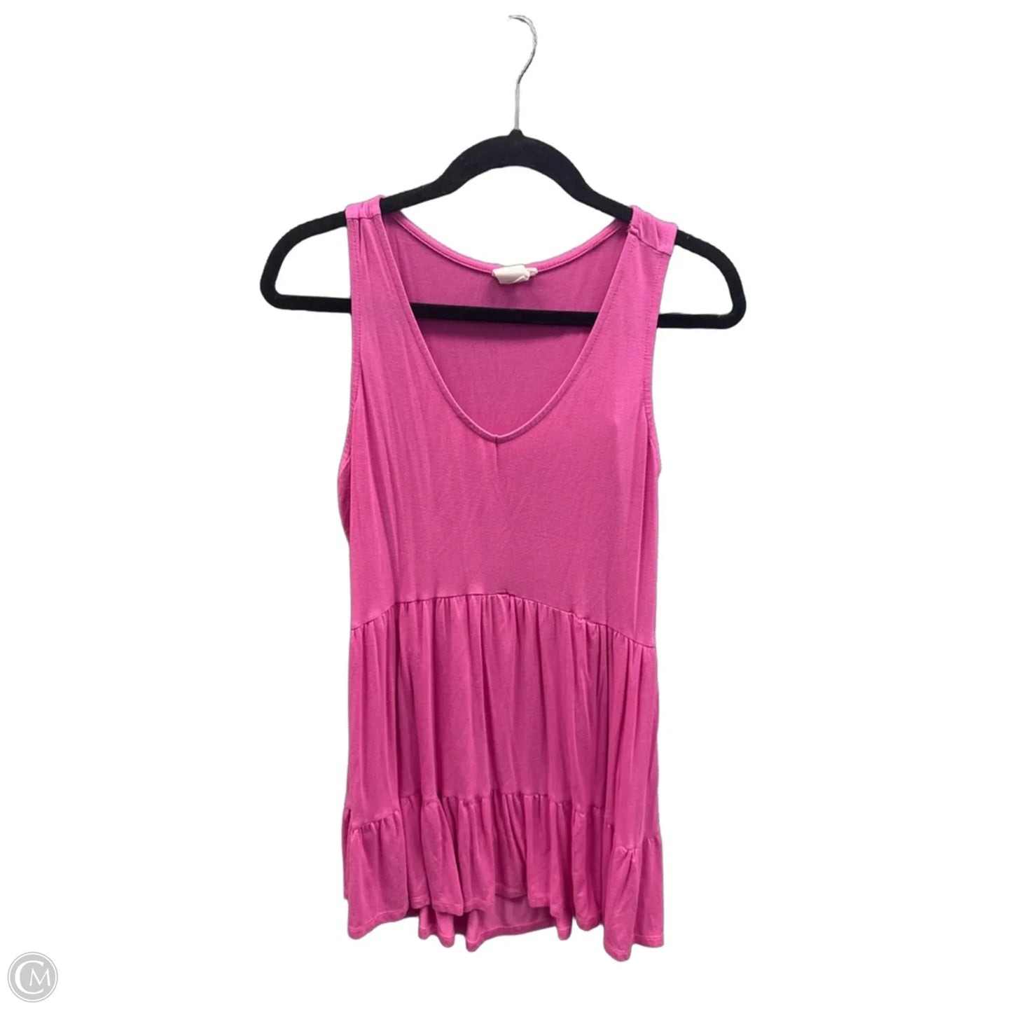 Tunic Sleeveless By Clothes Mentor In Pink, Size: M