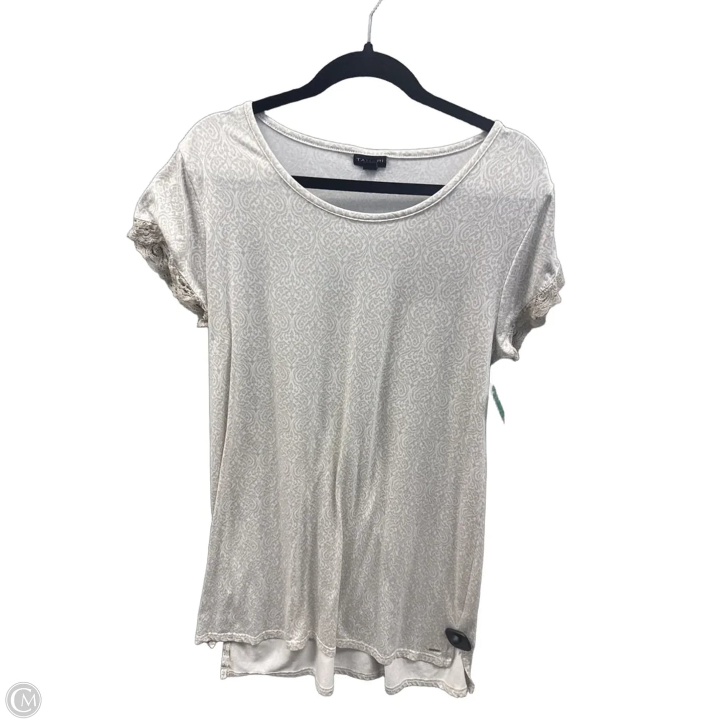 Dress Casual Midi By Tahari In Tan, Size: L