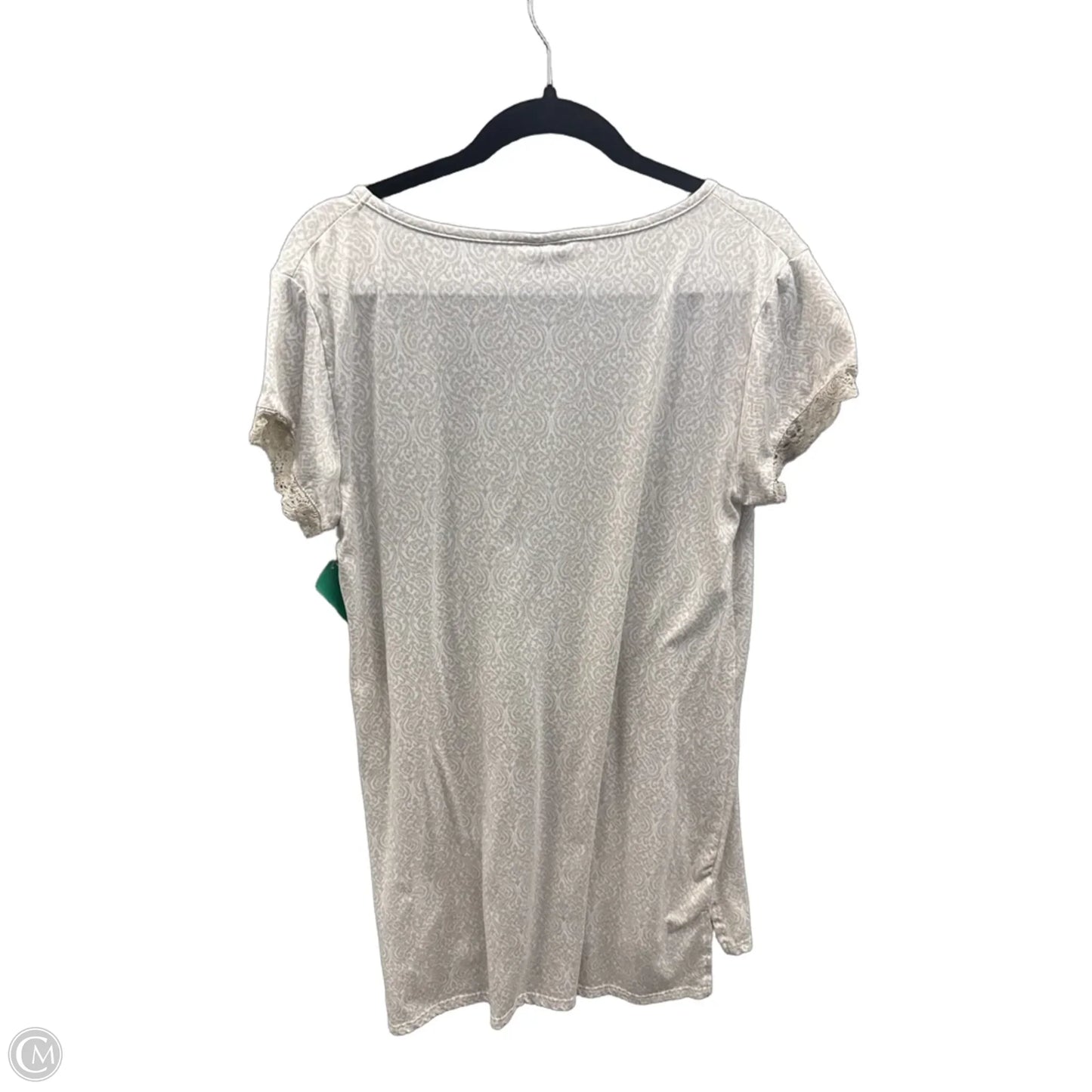 Dress Casual Midi By Tahari In Tan, Size: L