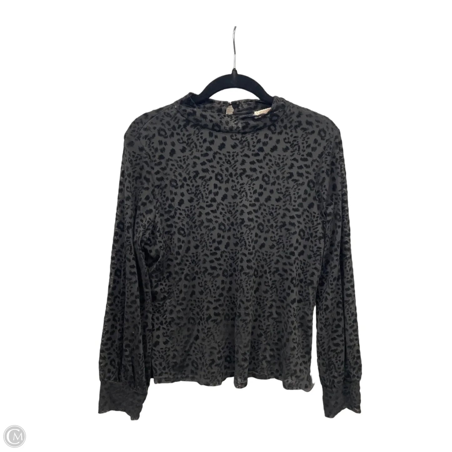 Top Long Sleeve By Clothes Mentor In Black, Size: Xl