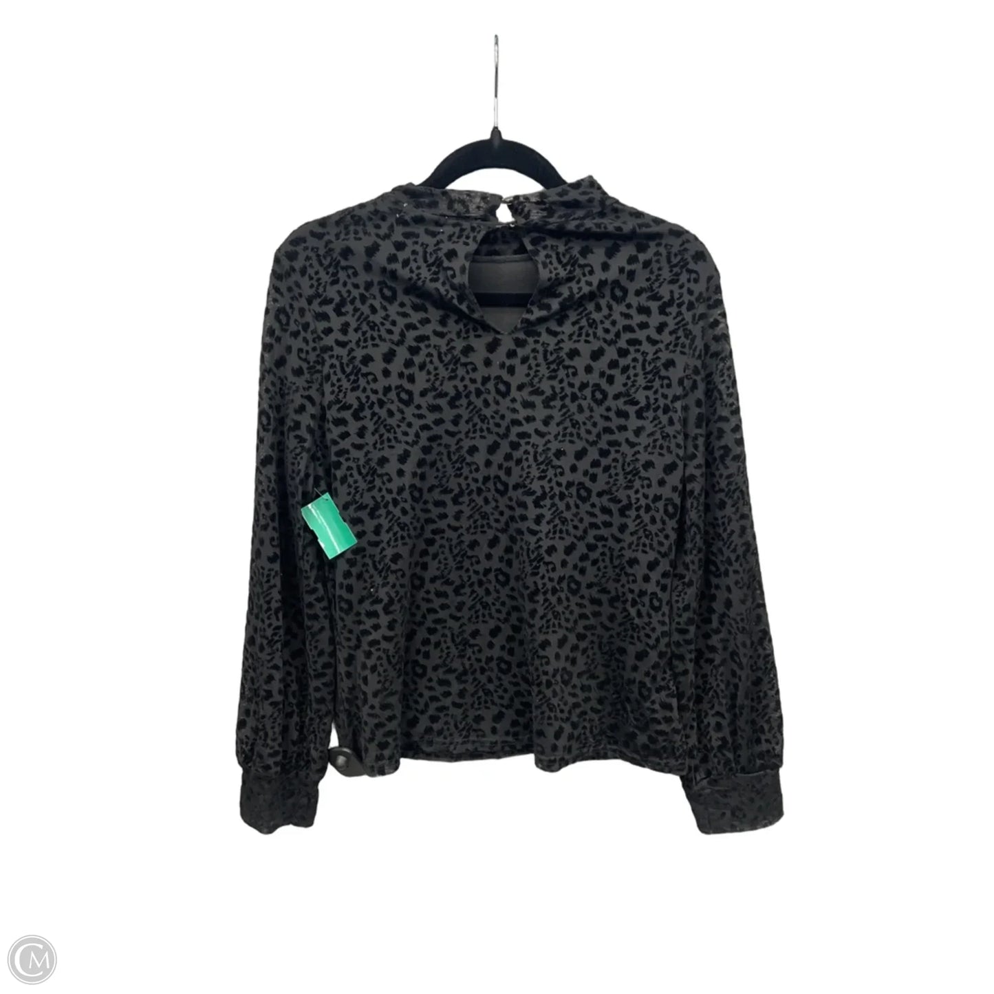 Top Long Sleeve By Clothes Mentor In Black, Size: Xl