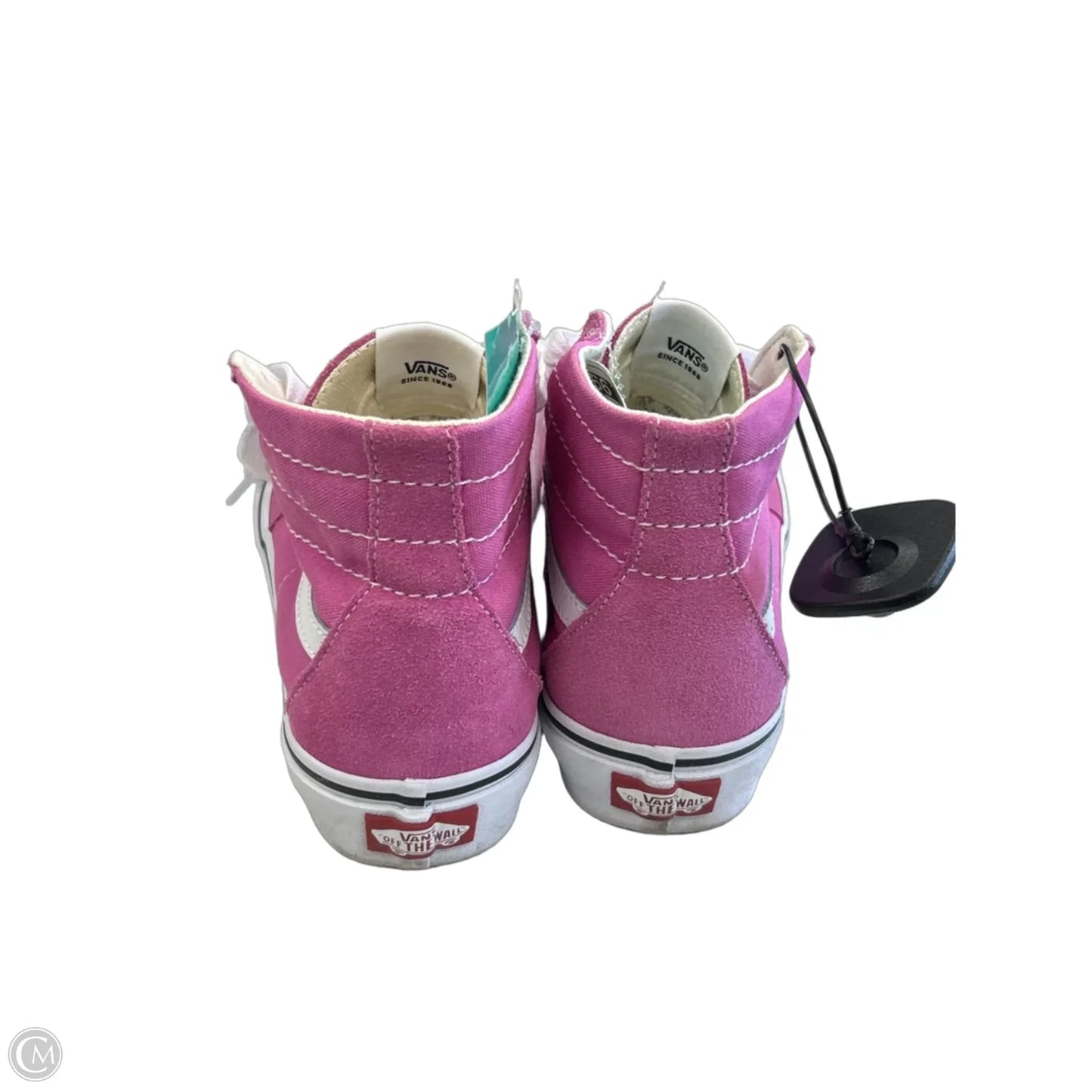 Shoes Sneakers By Vans In Pink, Size: 7