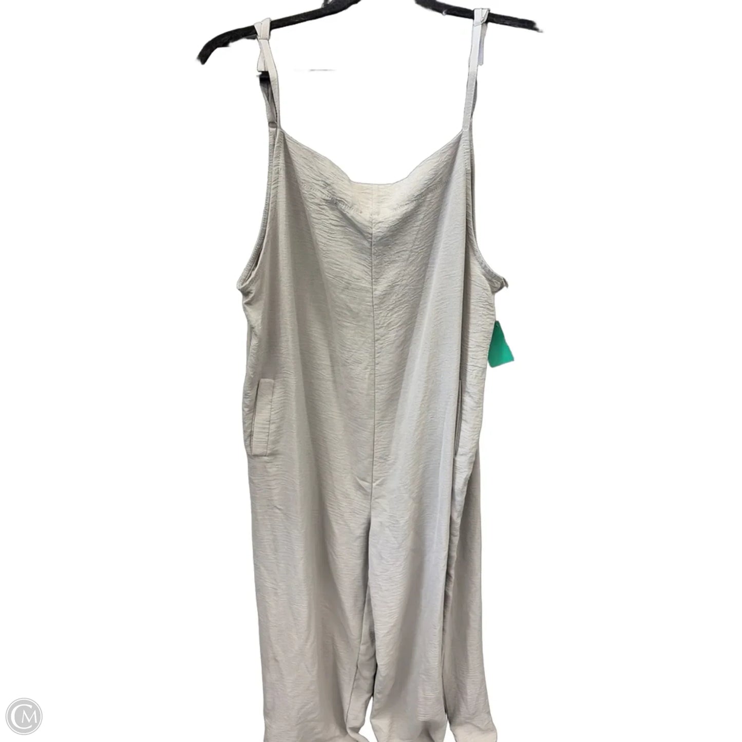 Jumpsuit By Clothes Mentor In Grey, Size: Xl