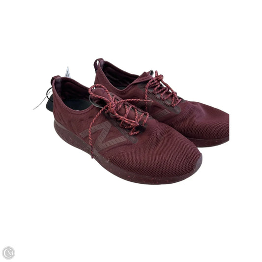 Shoes Athletic By New Balance In Maroon, Size: 10