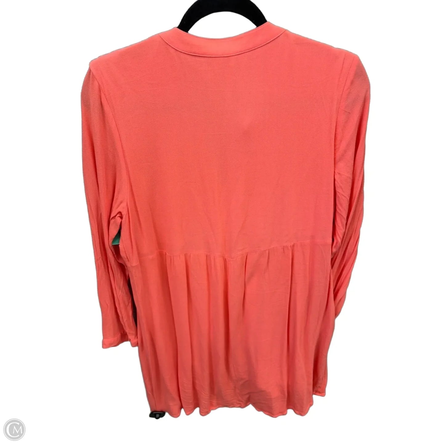 Dress Casual Midi By Old Navy In Coral, Size: M
