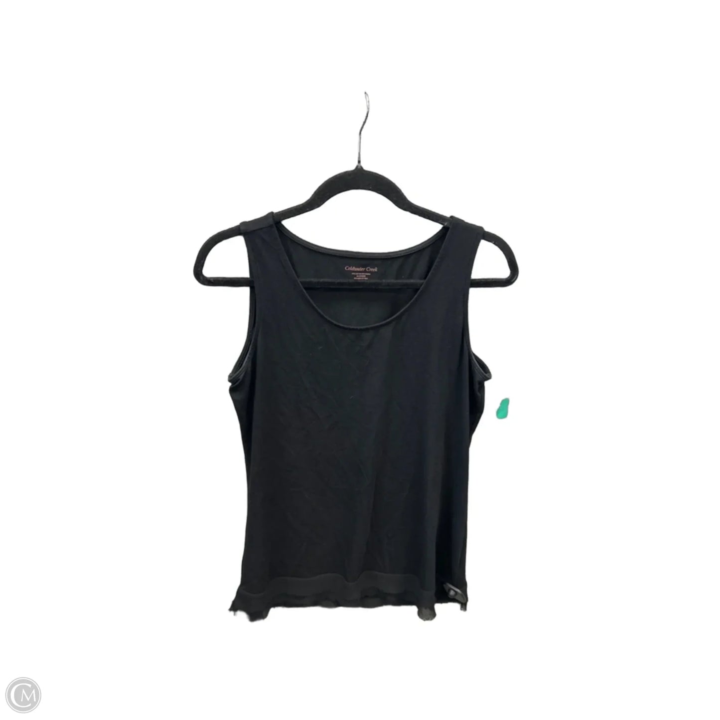 Tank Top By Coldwater Creek In Black, Size: M