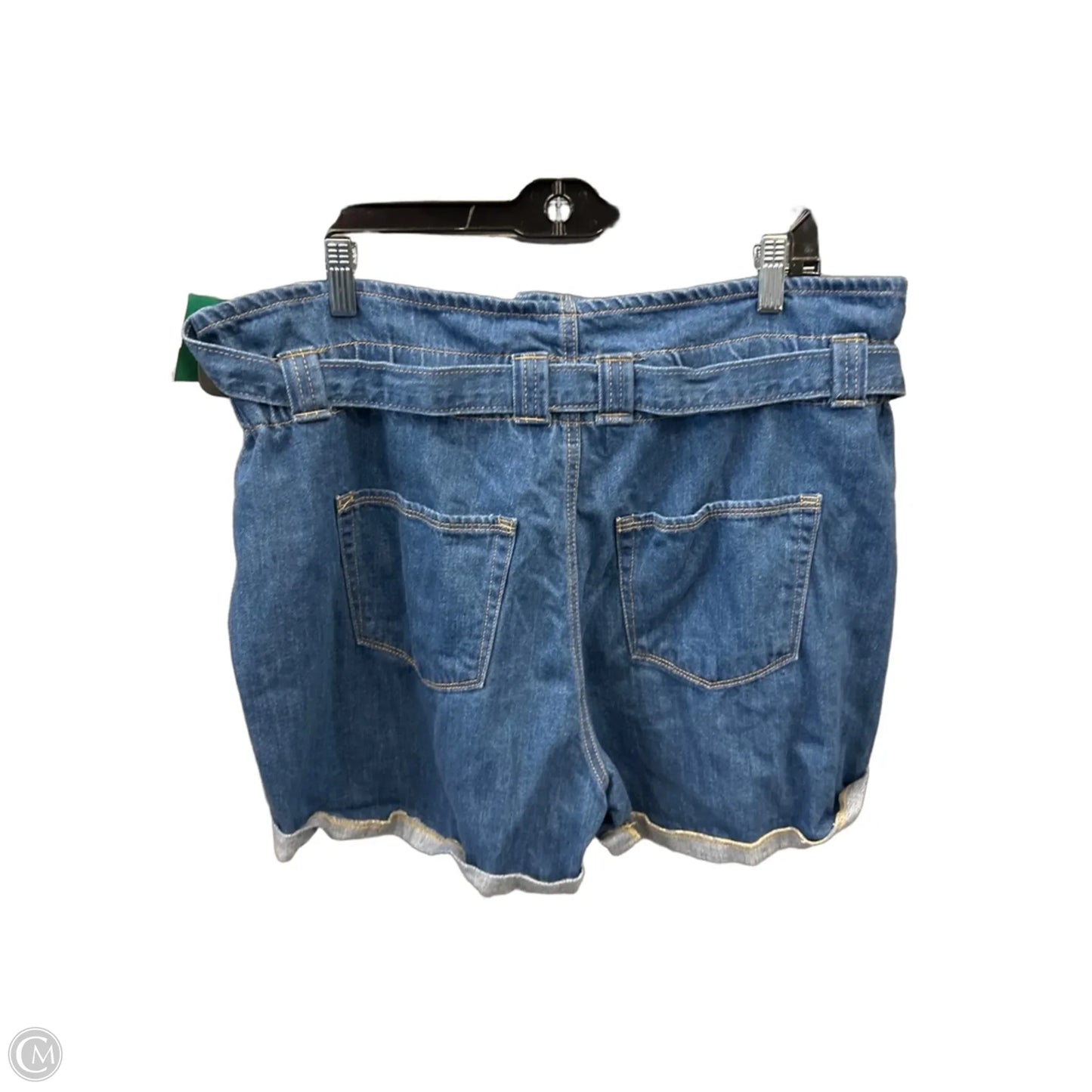 Shorts By Wax Jean In Blue Denim, Size: 20