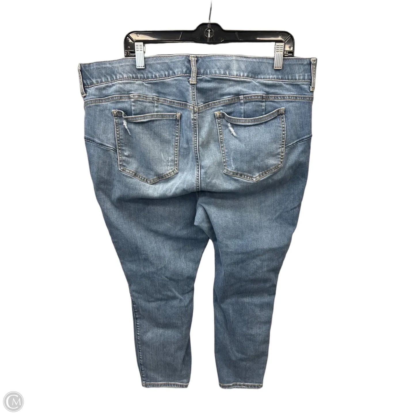 Jeans Skinny By Torrid In Blue Denim, Size: 22