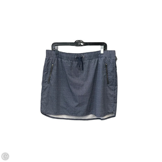 Athletic Skirt By Athleta In Blue, Size: Xl