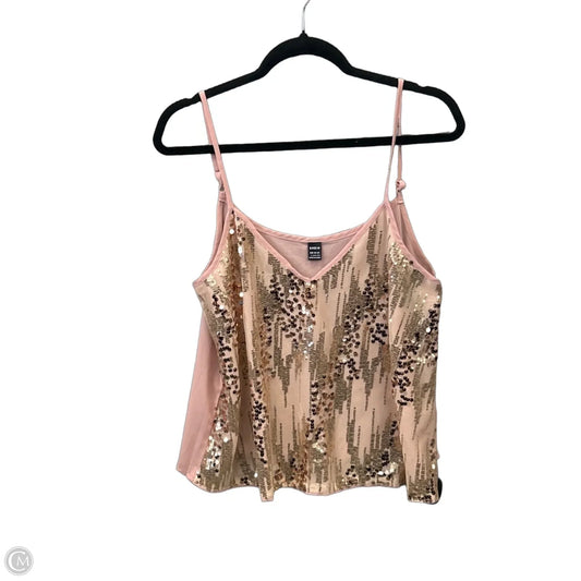 Top Sleeveless By Shein In Pink, Size: L