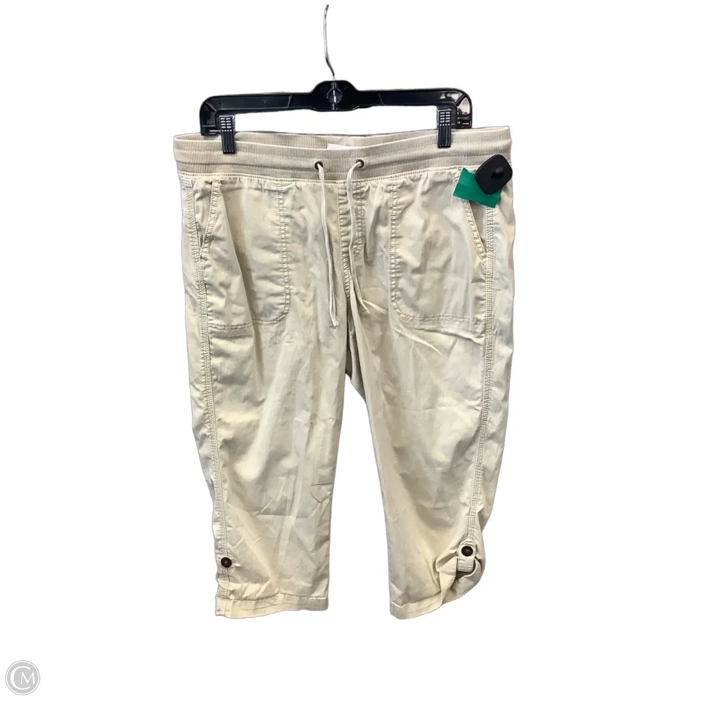 Pants Cropped By Sonoma In Tan, Size: 12