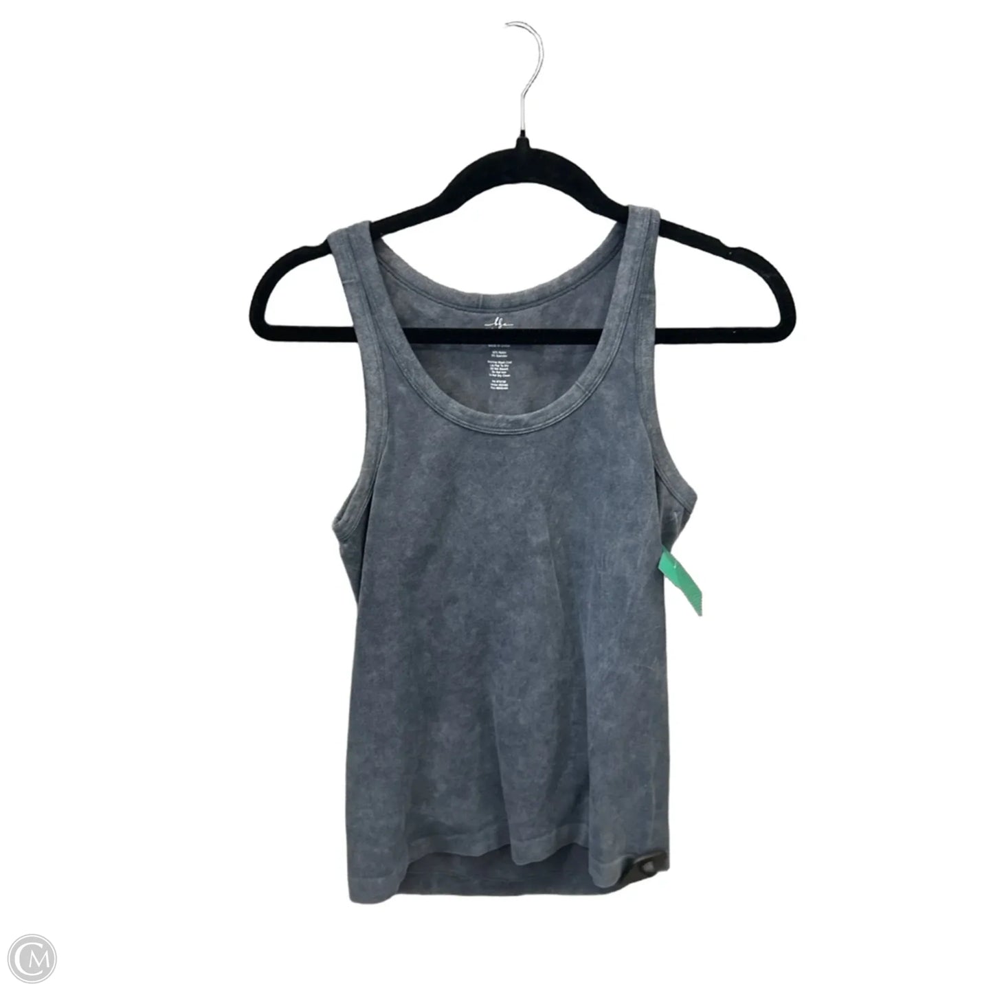 Top Sleeveless By Bke In Grey, Size: Xl
