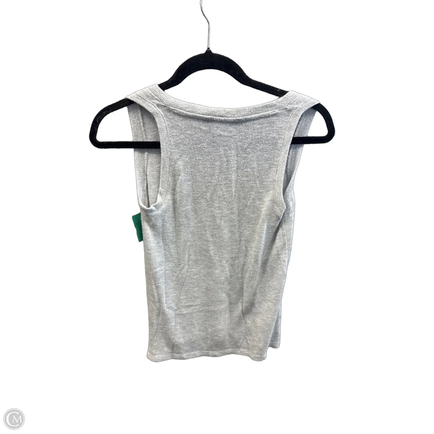 Top Sleeveless By Simply Vera In Grey, Size: Xs