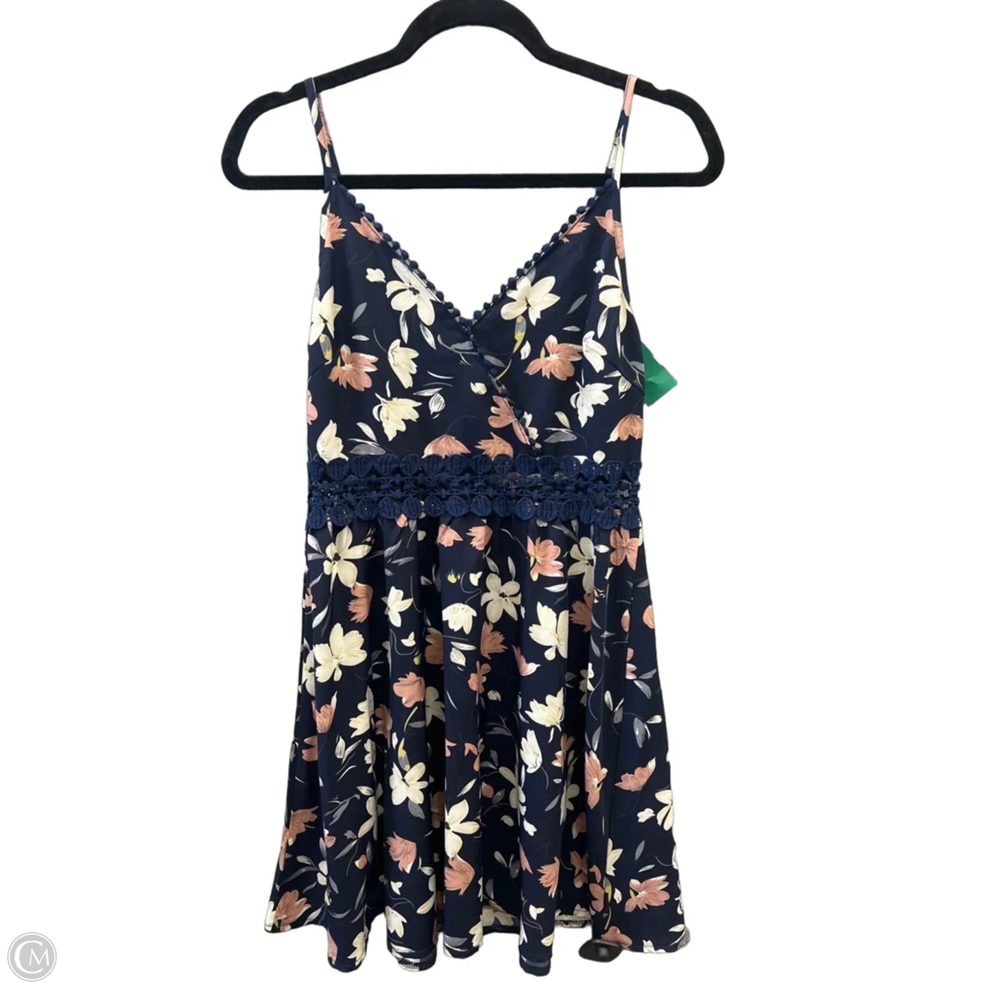 Dress Casual Midi By Clothes Mentor In Blue, Size: M