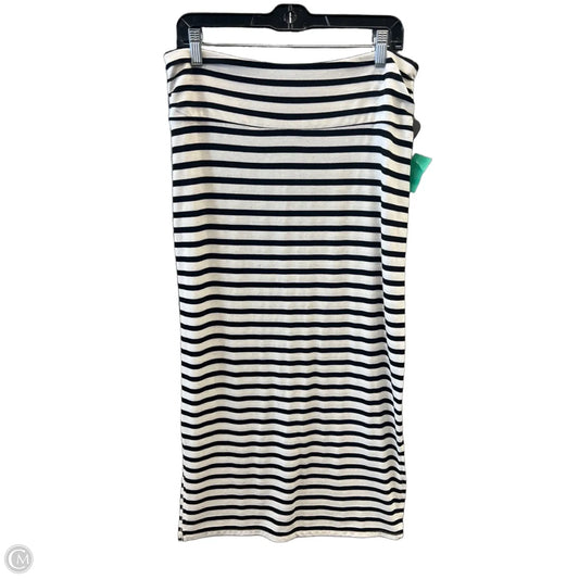 Skirt Maxi By Love Scarlett In Striped Pattern, Size: 8